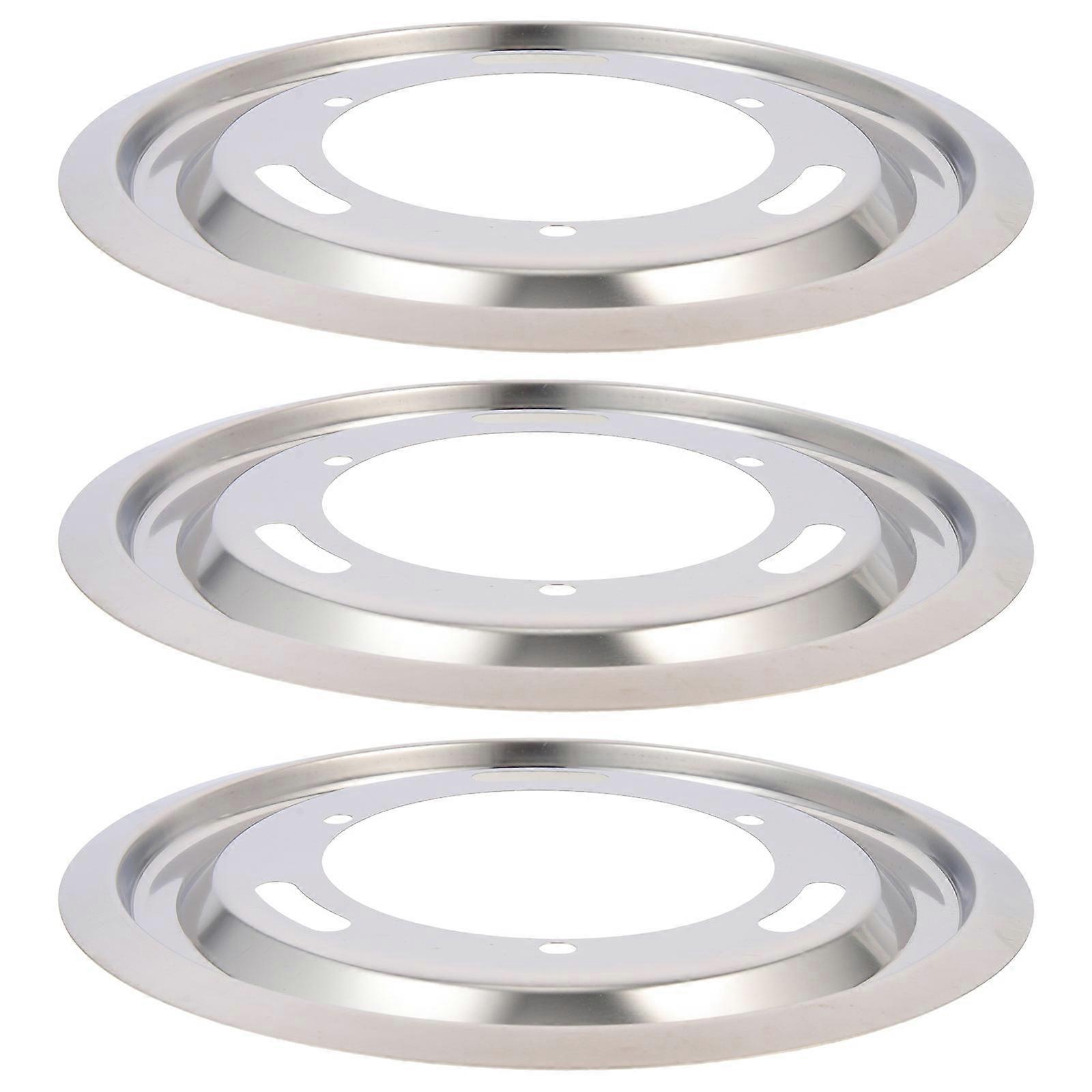 It looks like you're referencing a product description for **stainless steel drip pans for a gas stove**. If you're looking for a more polished or