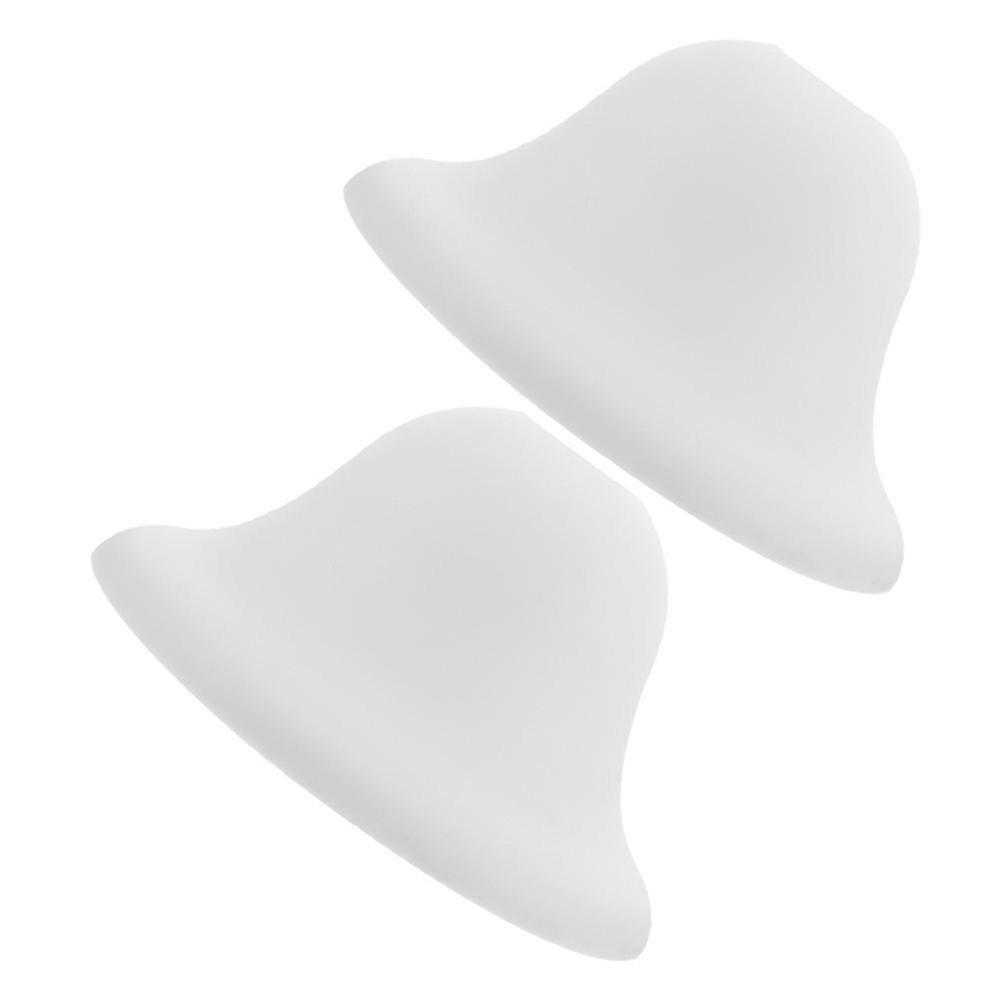 Raindrops 2pcs Plastic Mushroom Lamp Shade Covers for Chandelier Wall Sconce LED Lamp Ceiling with Middle Hole 42mm