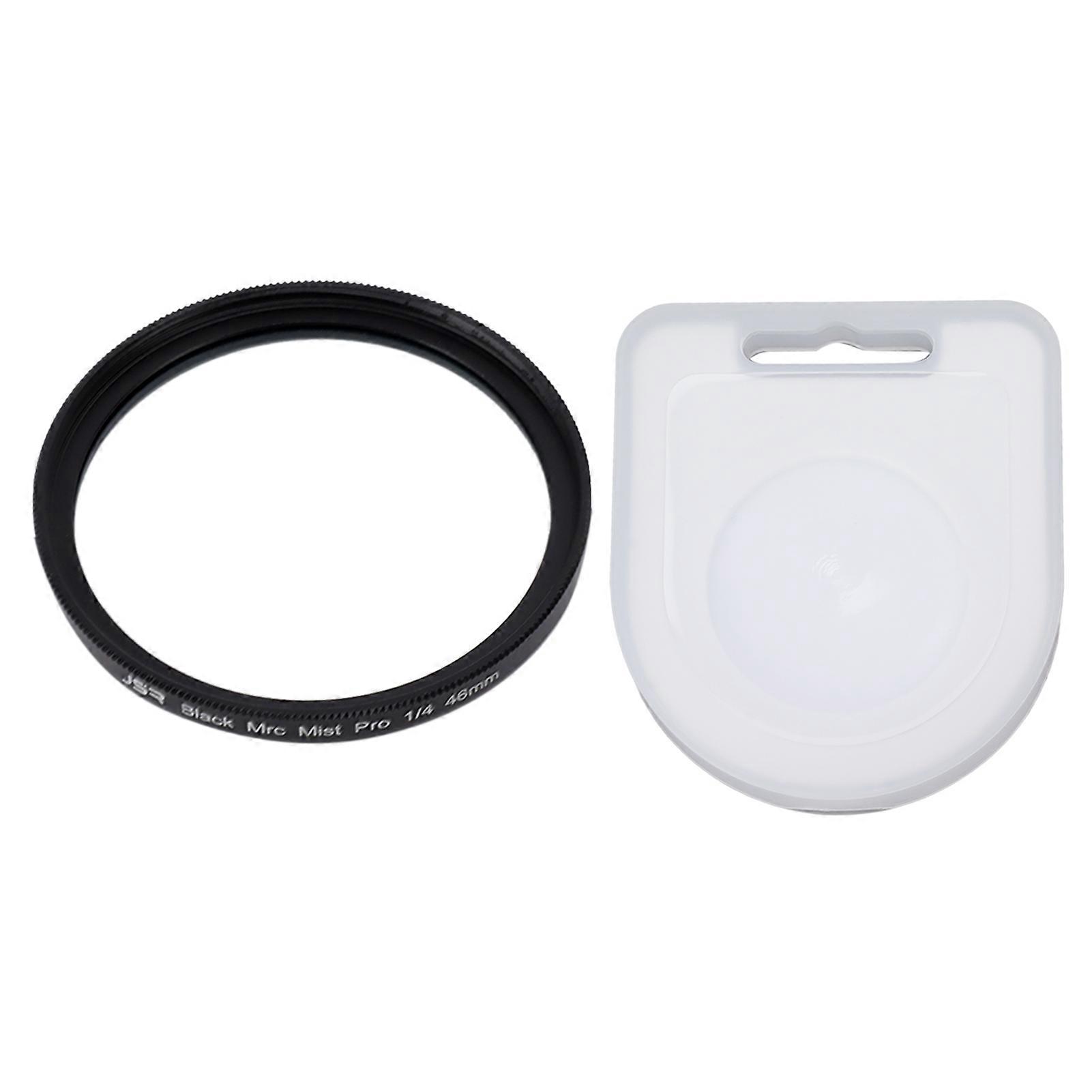 Black Soft Filter 1/4 Portrait Hazy Waterproof Oil Resistant Camera Lens Filter for Video Scenery 46MM