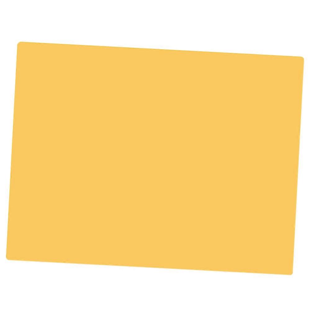 Silicone Floor Drain Pad for Bathroom Use Yellow Color Made of Fits Perfectly with Ground 1 Piece