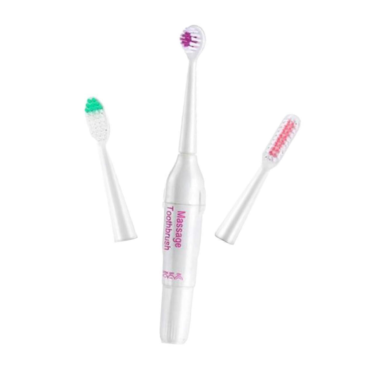 Electric Toothbrush with Replacement Brush Heads for Adults and Portable, Versatile Brush Head Options for Oral Hygiene on the Go