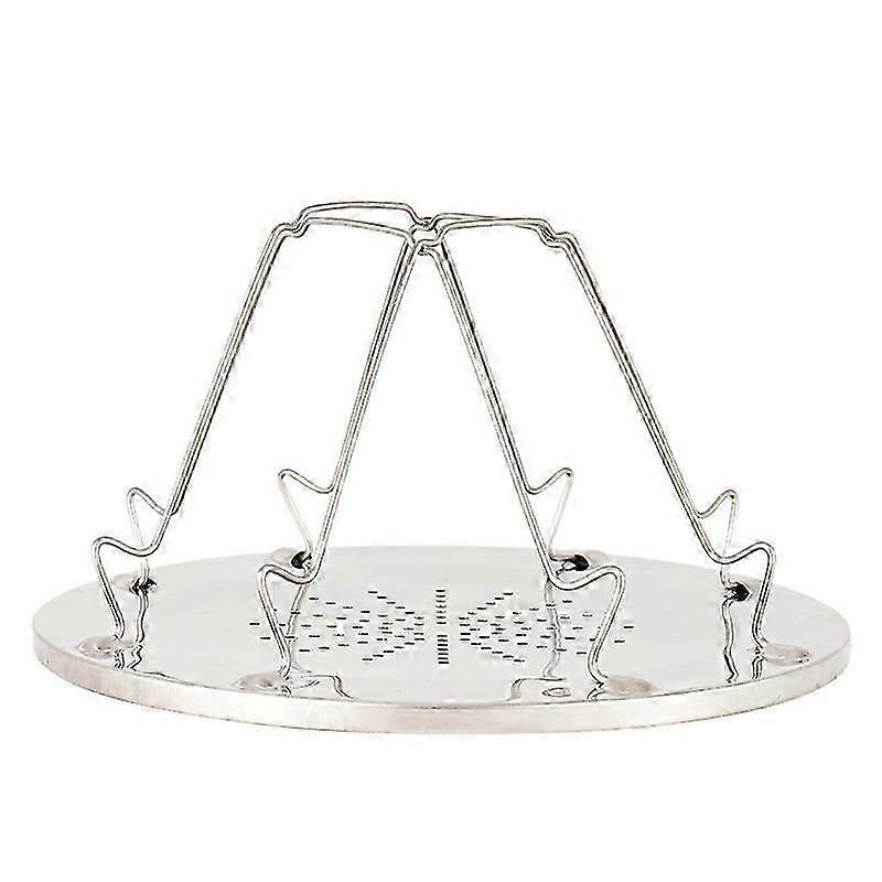 Outdoor stainless steel bread rack 4-piece foldable