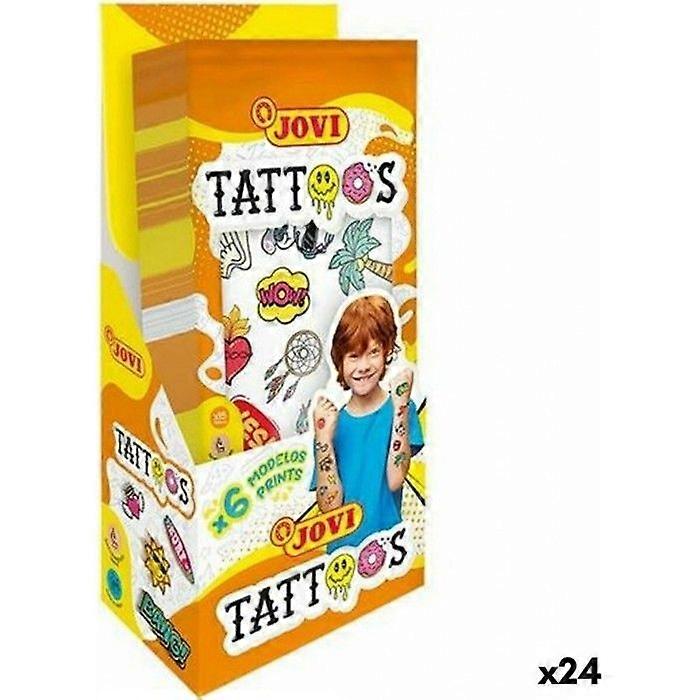 NC Väliaikaiset tatuoinnit Jovi (24 yksikköä)