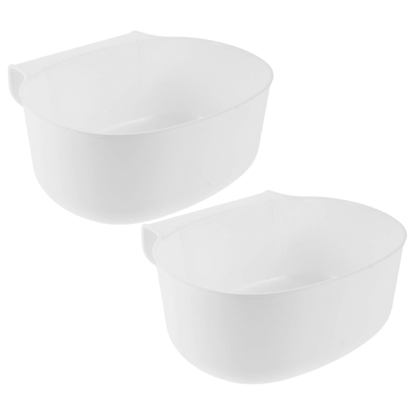 Hanging Kitchen Trash Can for Storage Use with 2Pcs Plastic Garbage Bin