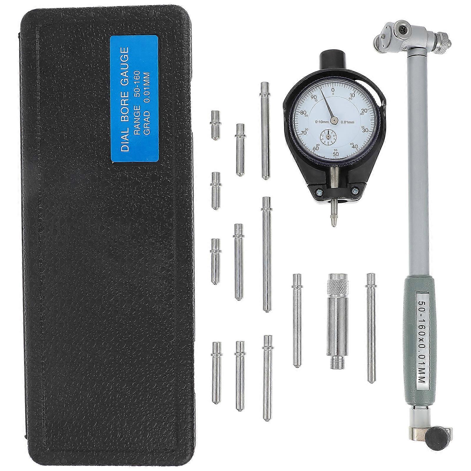 Manual Measuring Hole Gauge 1 Set For Mechanics 12X6.5X3CM Cylindrical Shape Accurate Measurement With Simple Design