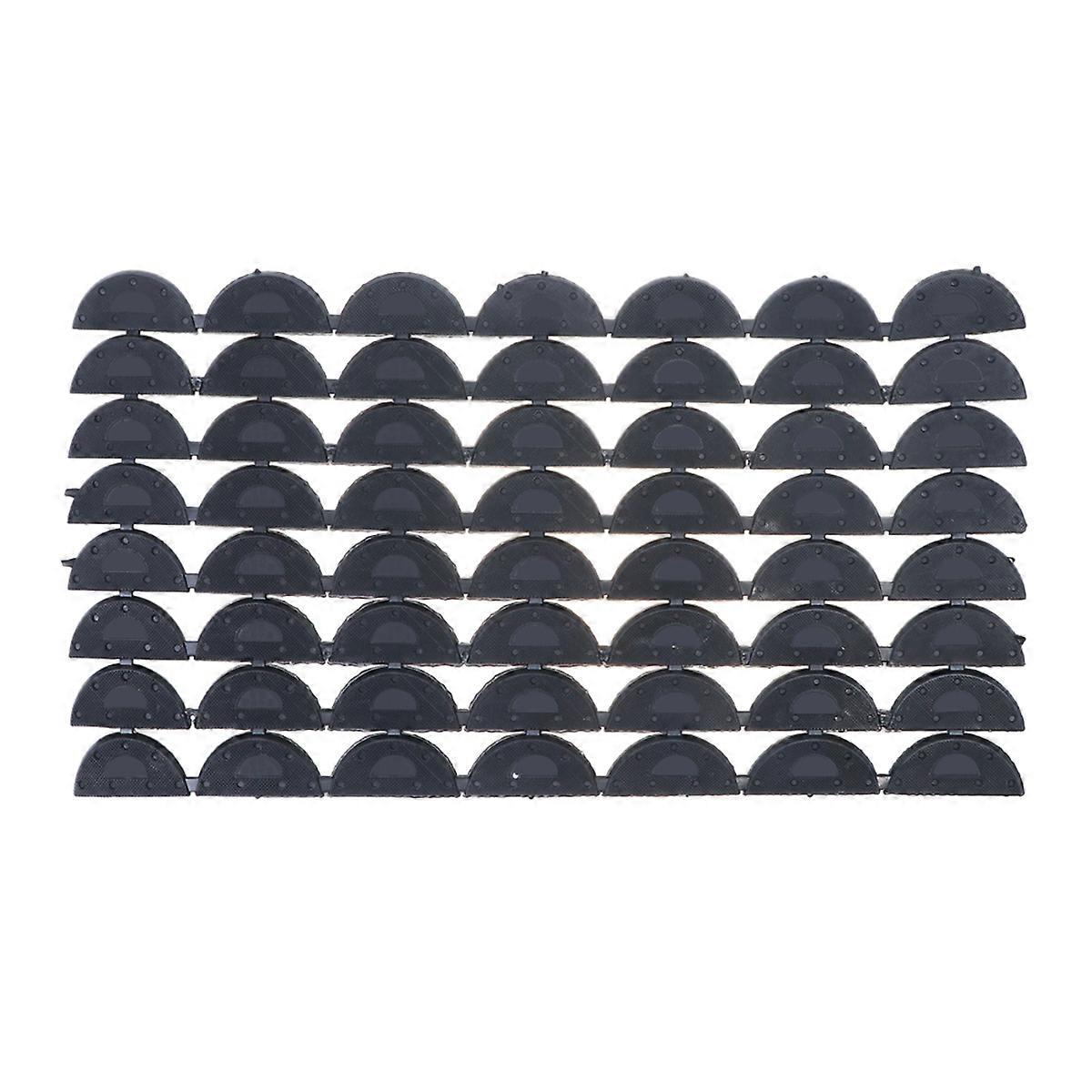 High Heel Sole Protectors with Antislip Stickers for Shoes Made of Durable TPU Black 28 Pairs