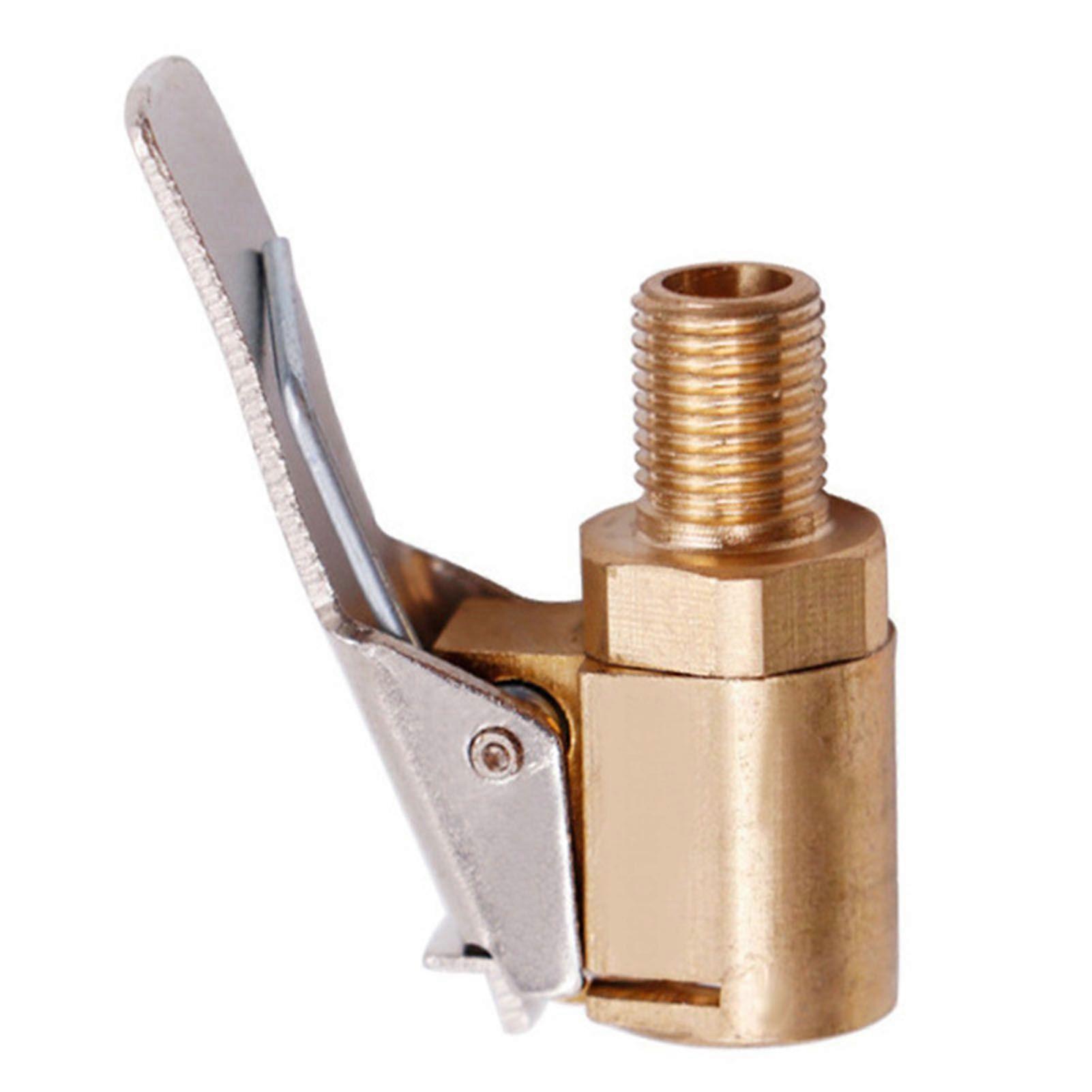 Efficient air pump thread nozzle adapter for car and motorcycle