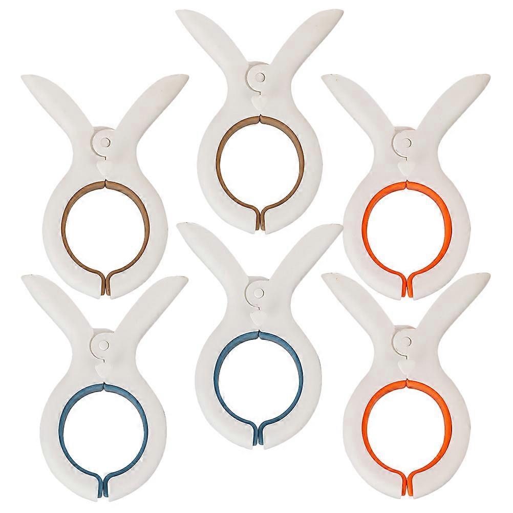 Here's a refined product description for your **6pcs Windproof Clothes Hanger Clips / Heavy Duty Quilt Drying Clamps**:
### **6pcs Windproof