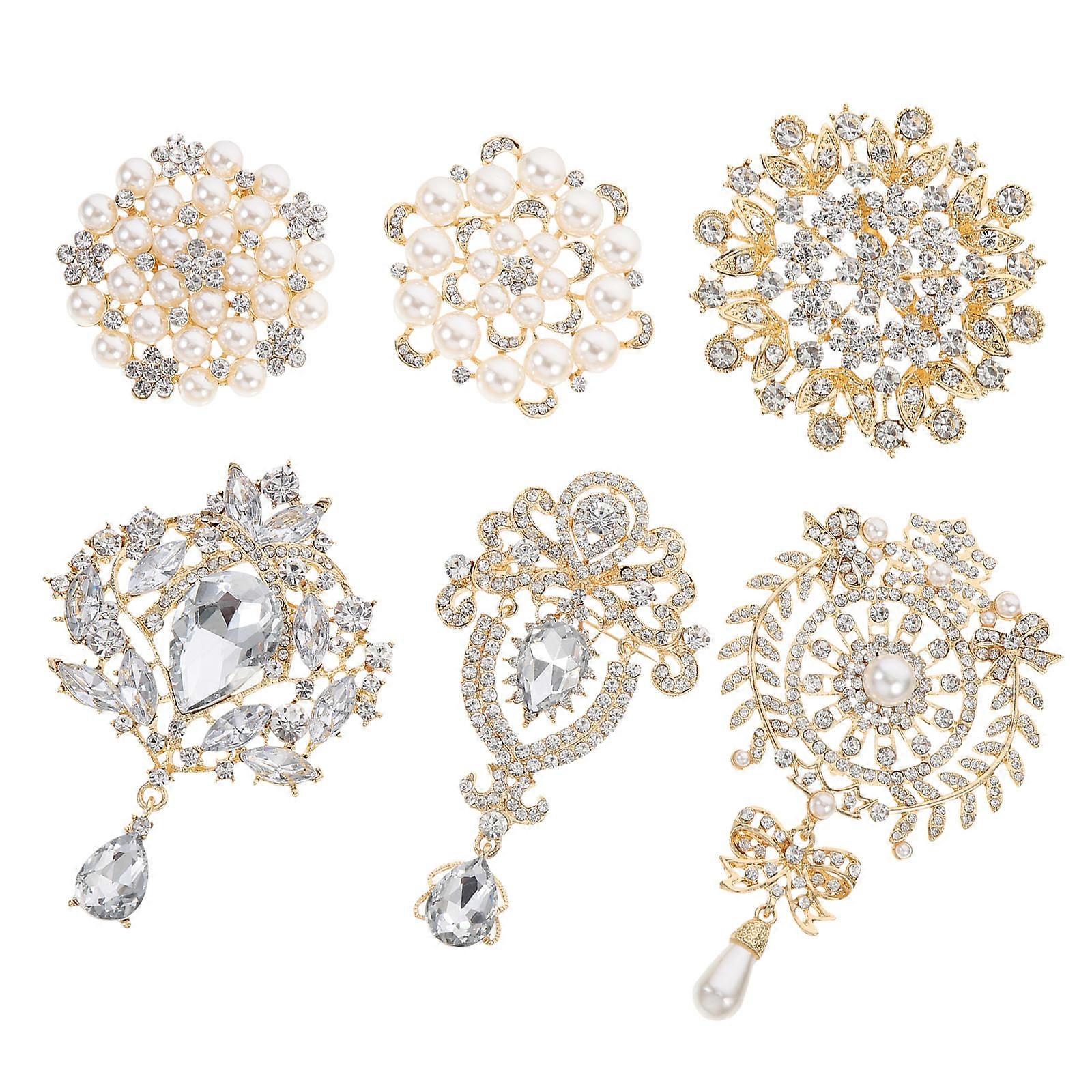 Classic Simulated Pearl Pin, Versatile Brooch Enhancing Personal Style, Unique Statement