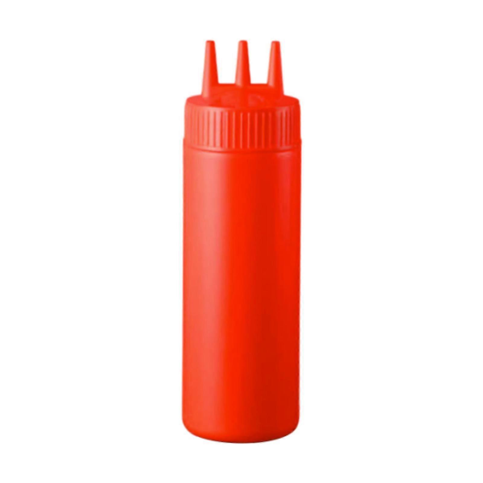 Condiment Squeeze Container, Ketchup Bottle Press Container for Restaurant, Home Kitchen