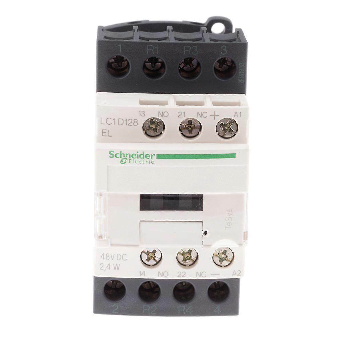 Schneider Contactor 4-pole 25a 48v Dc 2no+2nc Tesys D Lc1d128el