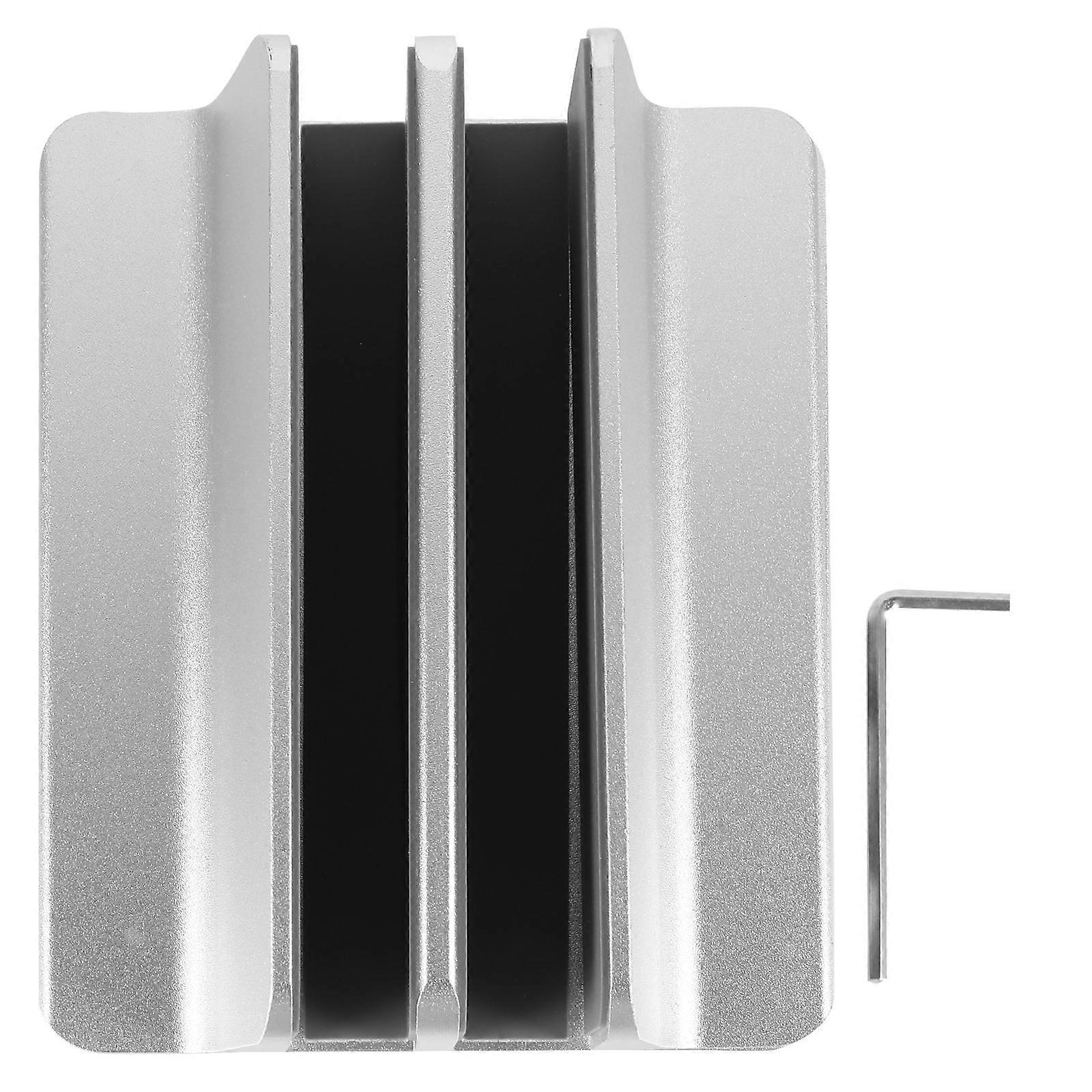Modern Aluminum Alloy Laptop Stand For Workstation With Vertical Type Design 15X12X4.7Cm 1Set