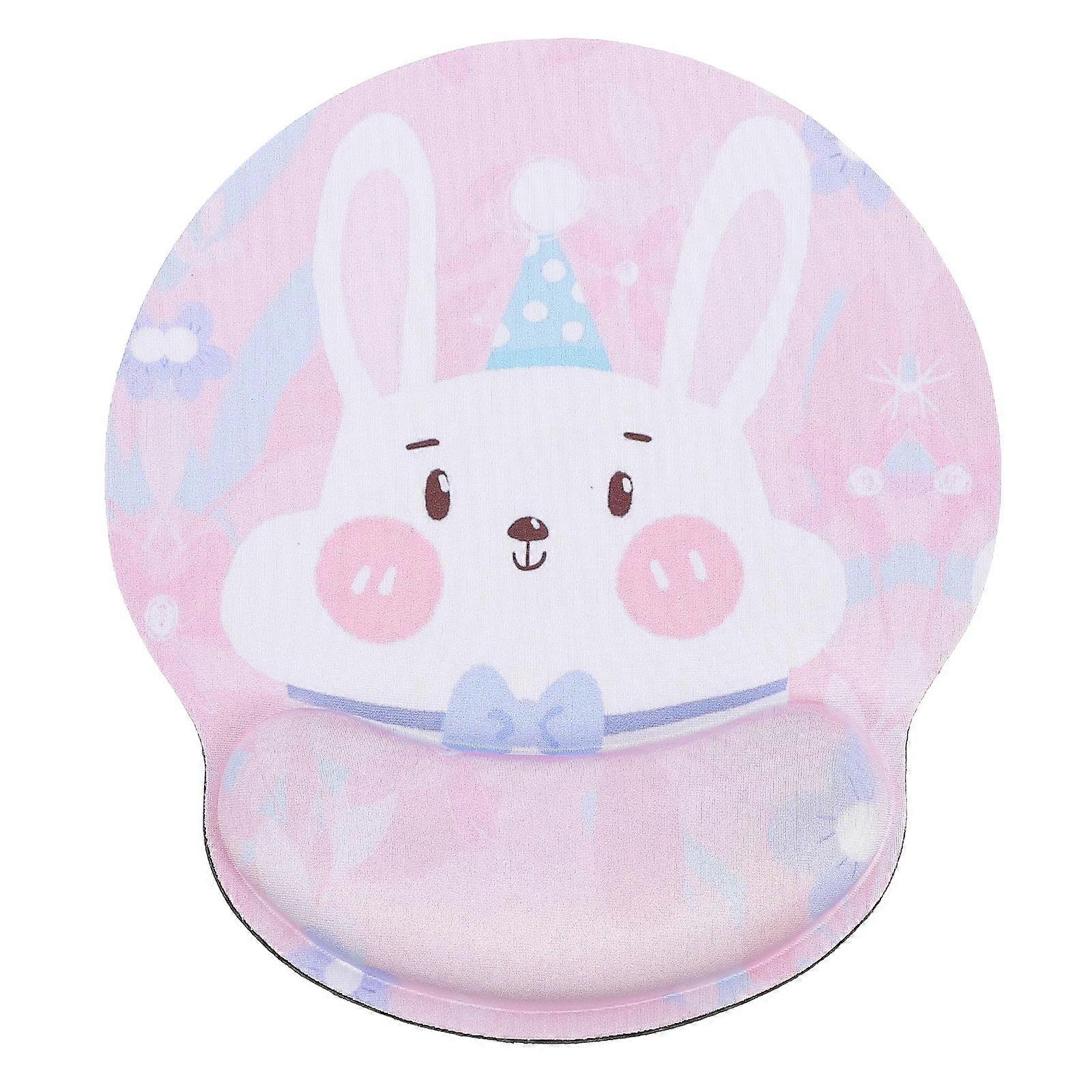 Nonslip Ergonomic Mouse Pad 1Pack For Gaming Enthusiasts Offering Wrist Support In 25x28cm Size With Pink Color