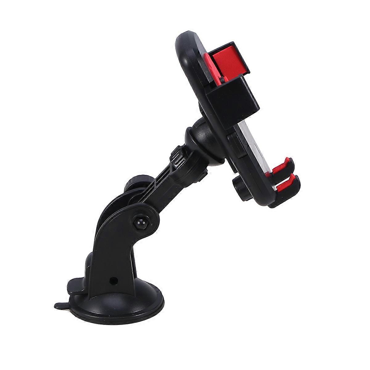 Adjustable Rotation Car Phone Holder with Strong Suction Cup for Windshield, Dashboard, and Desktop Use – Universal Bracket for Smartphones