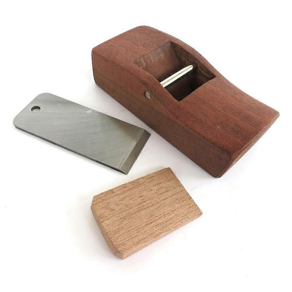 Woodworking Spokeshave Tool with Comfortable Handles and SK5 for Craft Projects 3.5x1.8 Inches