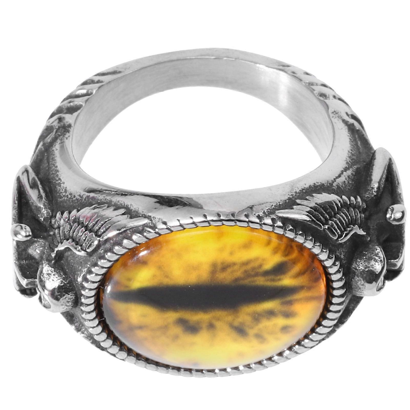 Vintage Knuckle Ring Evil Eye Knuckle Circle for Decor Stainless Steel