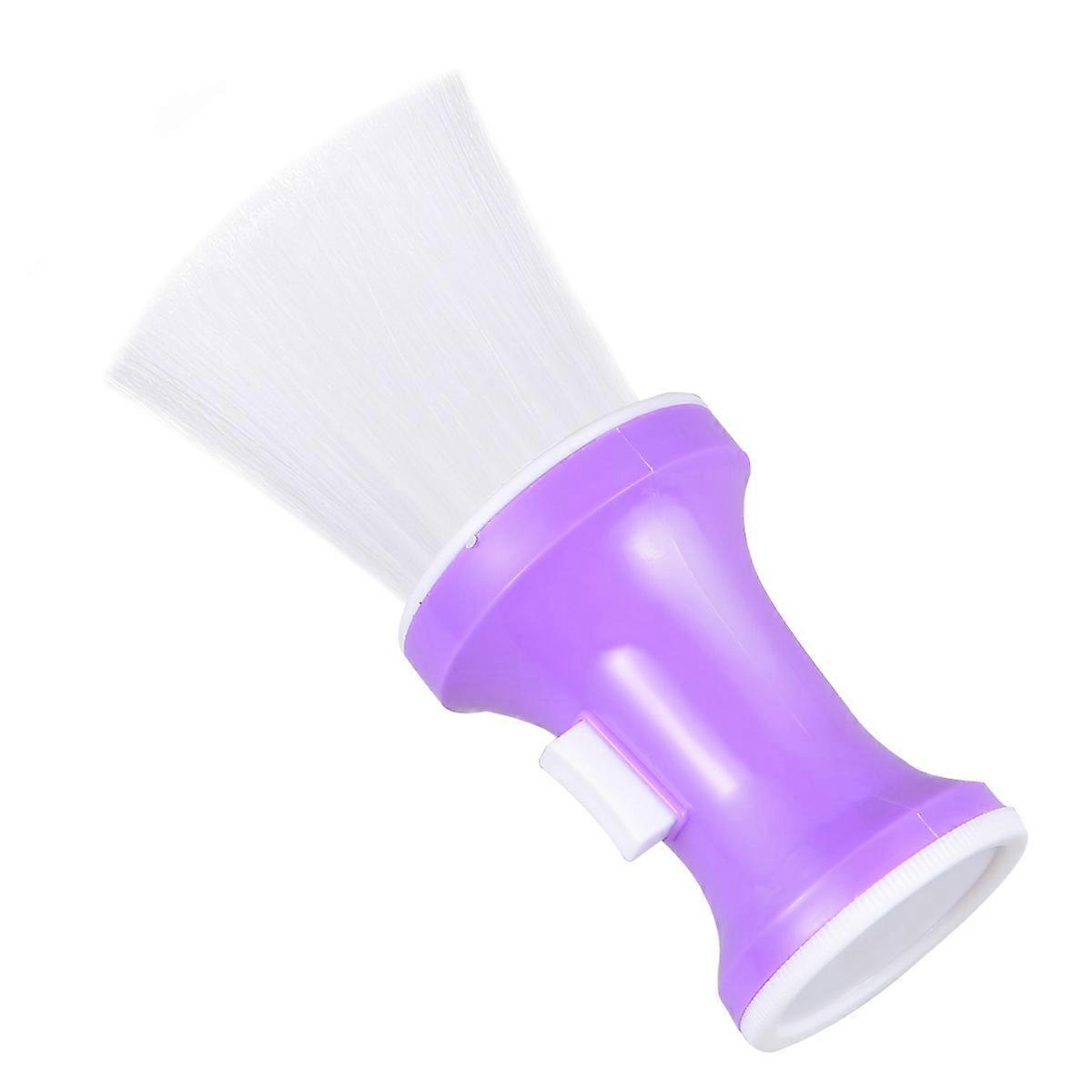 Portable Neck Duster Hair Sweep Brush for Salon & Home Use   Multi Functional Hairdressing Tool with Soft Fibres and Comfortable Handle for Dusting