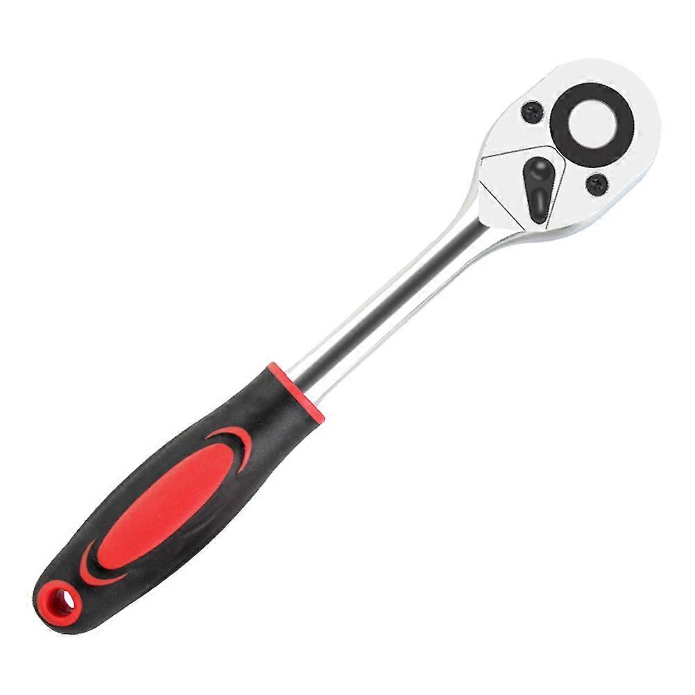 Multi-Function Ratchet Wrench Hand Tool Suitable For Professional Use 20X3.4CM Durable Rubber And Steel 1Set