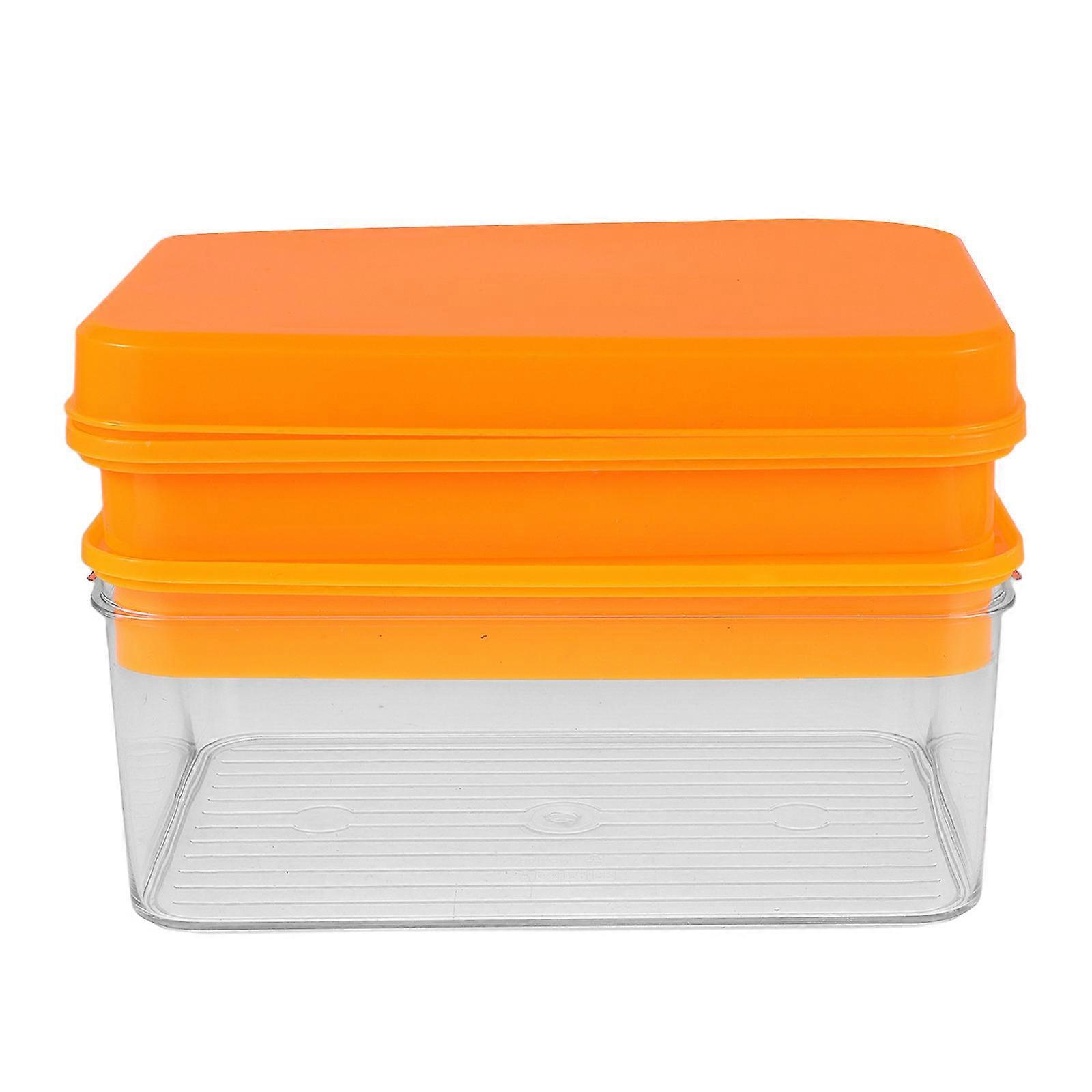 Ice Cube Trays with Lids and Bins for Freezer PP PET Material Ice Making Parties 1Pack