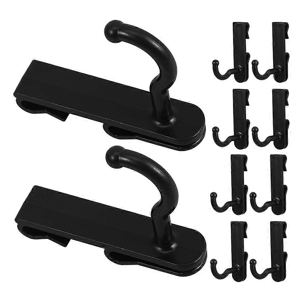 Display Hanging Hooks ABS Pegboard Utility Hooks for Storage 10Pcs