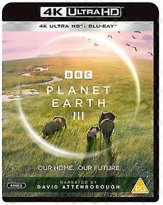 Planet Earth III Blu-ray (2024) David Attenborough cert PG 6 discs