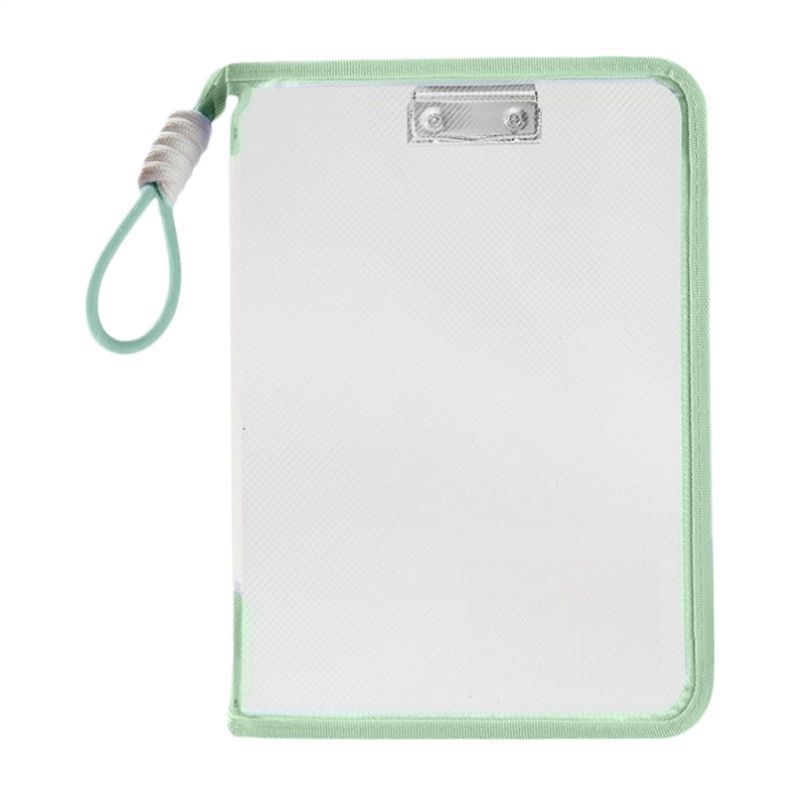 Book Sleeve - Waterproof Organizer for School Notes & Documents, Durable Storage for Students & Adults in Light Green