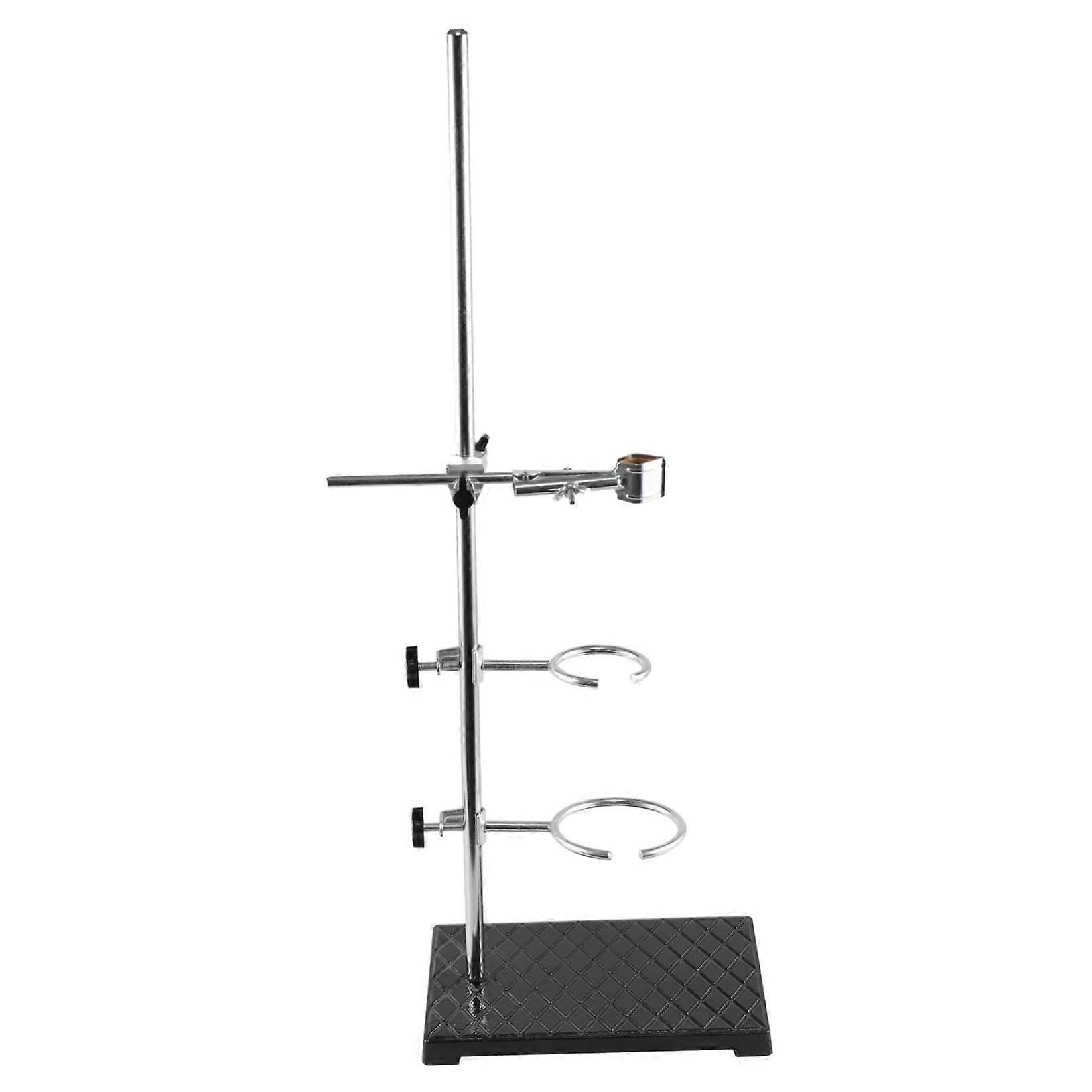 Laboratory Stand Clamp Metalware Support for Physics Chemistry Experiments Base for Filtration Heating Applications