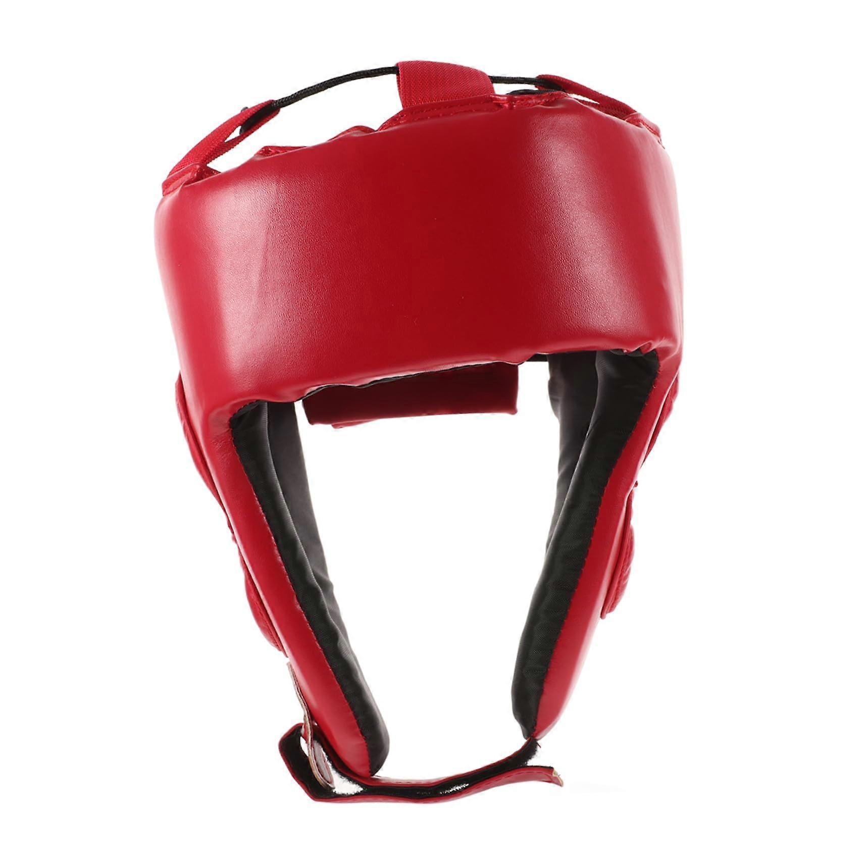 Adjustable Boxing Headgear - Breathable Lightweight Face Guard For Kickboxing, Taekwondo, Martial Arts