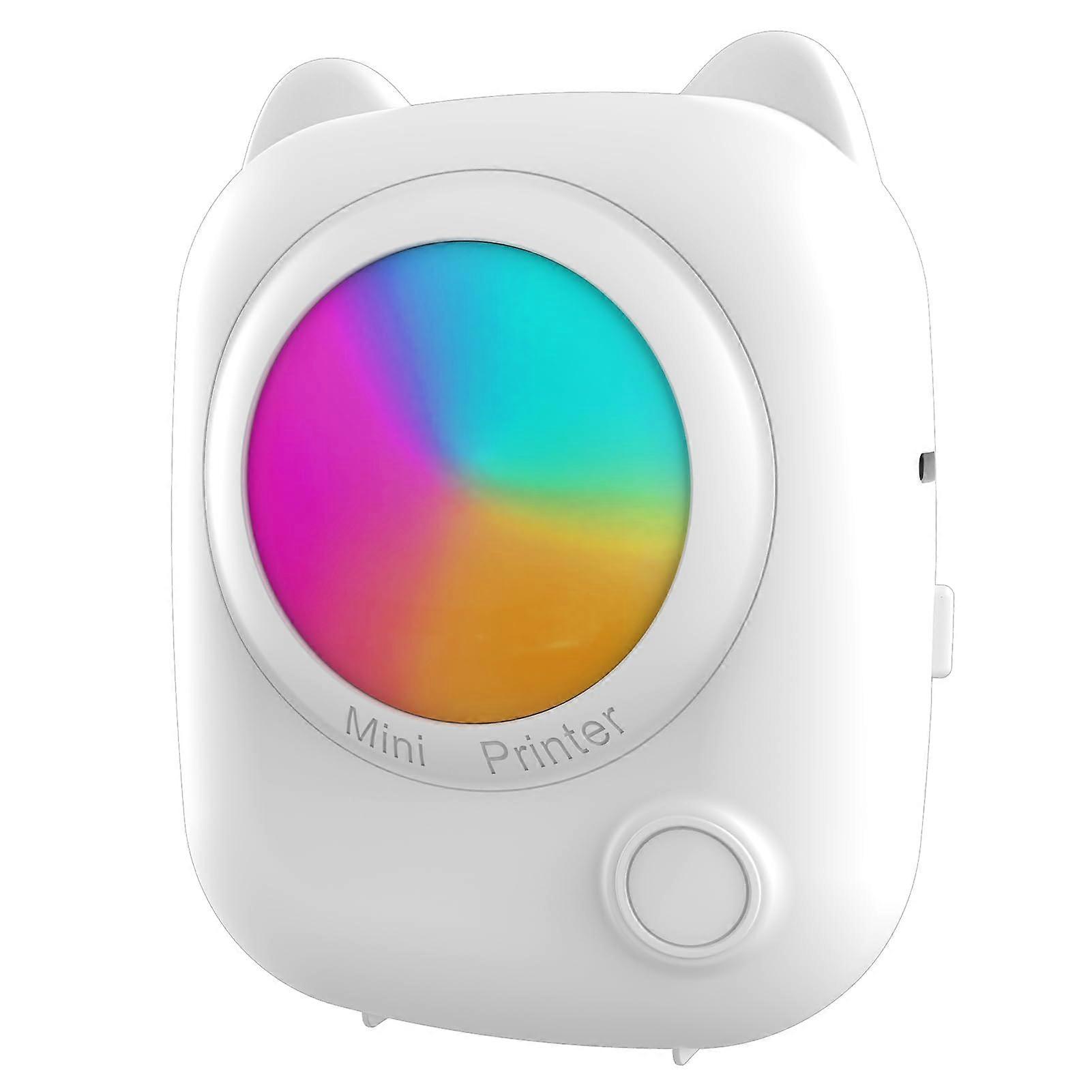 Mini Pocket Thermal Instant Photo Printer Label Maker Bluetooth Wireless Android iOS App Compatible Receipt Memo Sticker Notes Scrapbook
