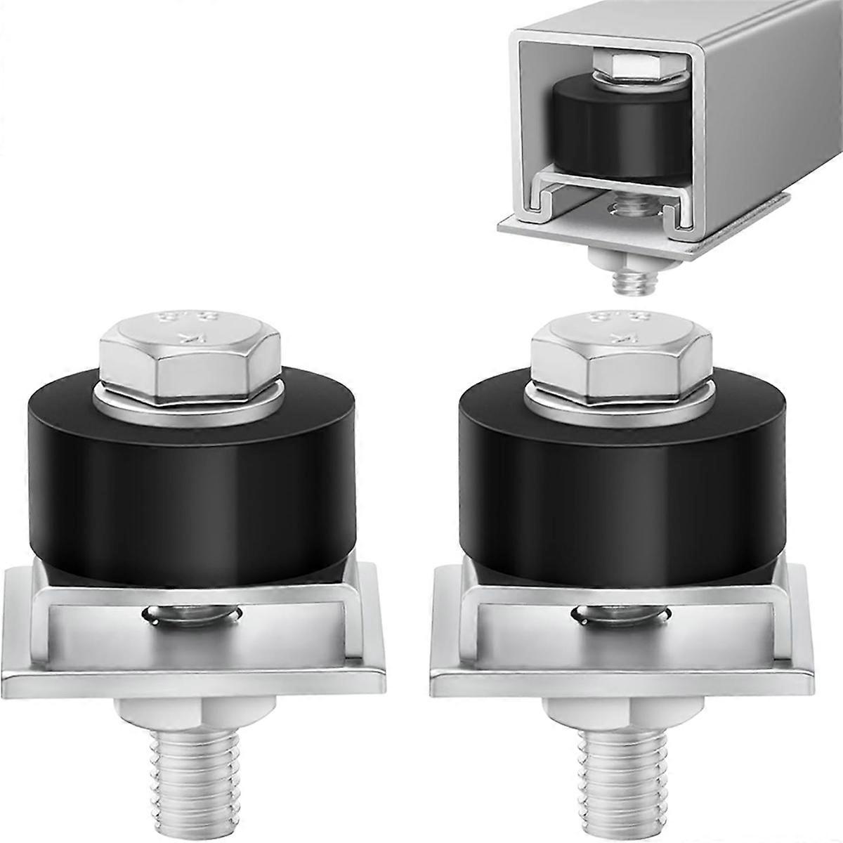Trolley Roller Wheels Limit Trolley Assembly Positioning for Strut Channel 1-5/8in Wide and 1-5/8in