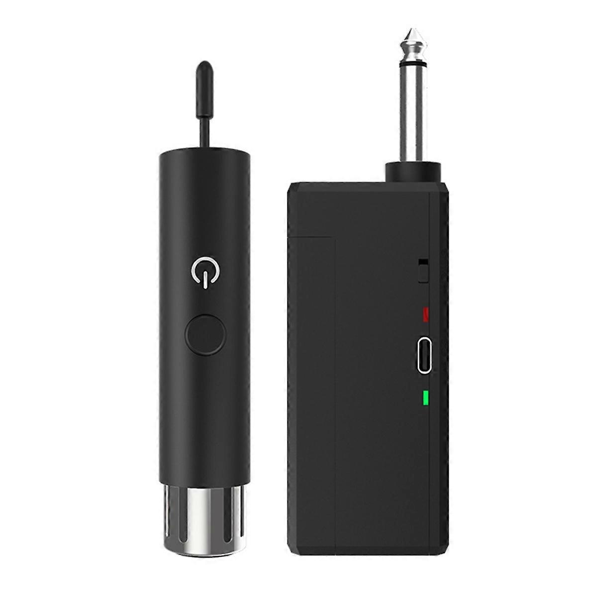 MG-6 Adapter System Wireless Microphone Transmitter Receiver for Dynamic Microphone Guitar Audio Mix