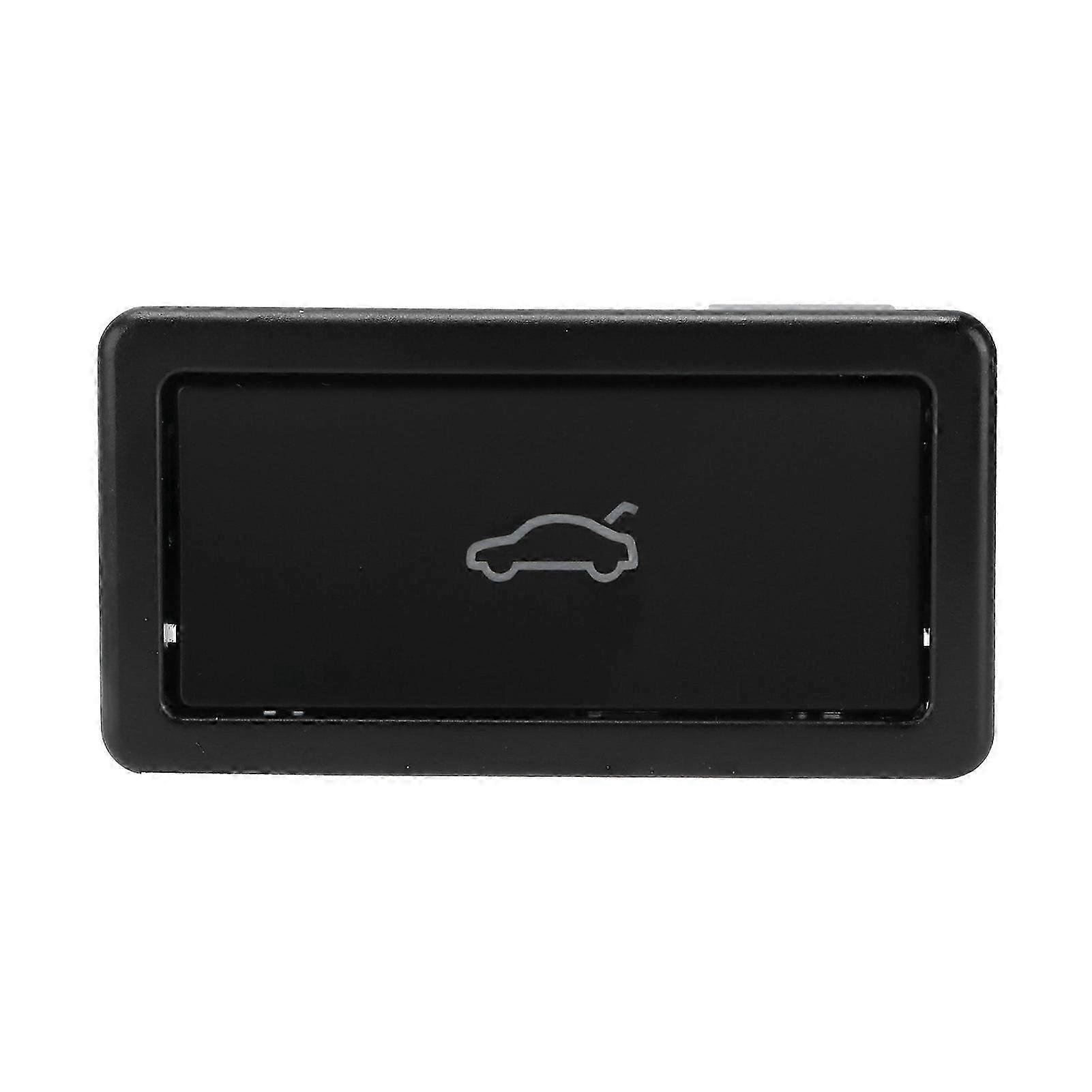 Tailgate Trunk Switch Push Button 3D0959831D ABS Black Replacement for A4 A6 A7 A8