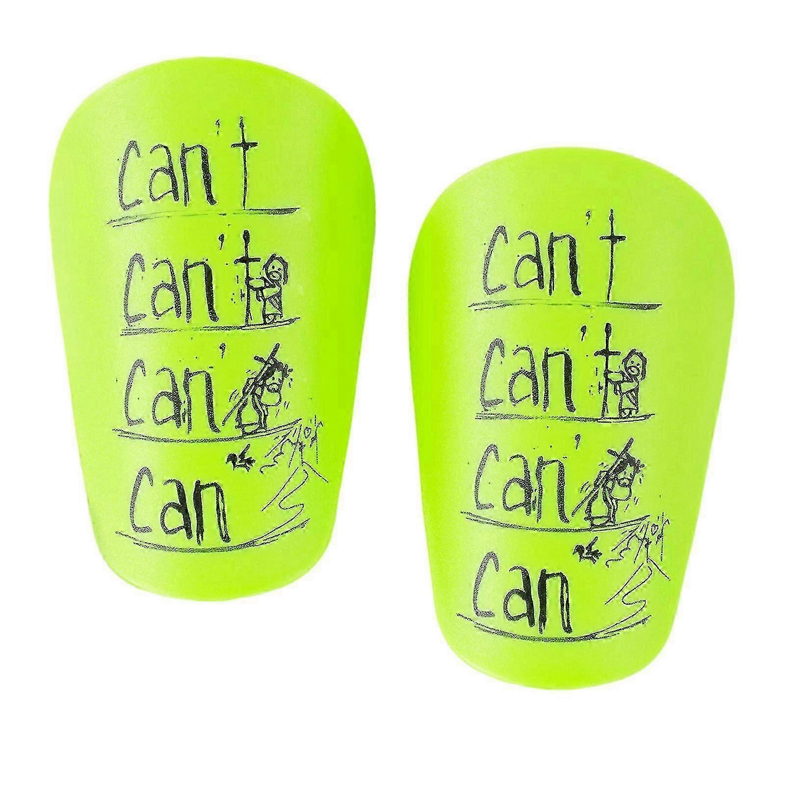 2個のミニサッカーすね当て - アウトドアスポーツ用脚保護、サッカーキット