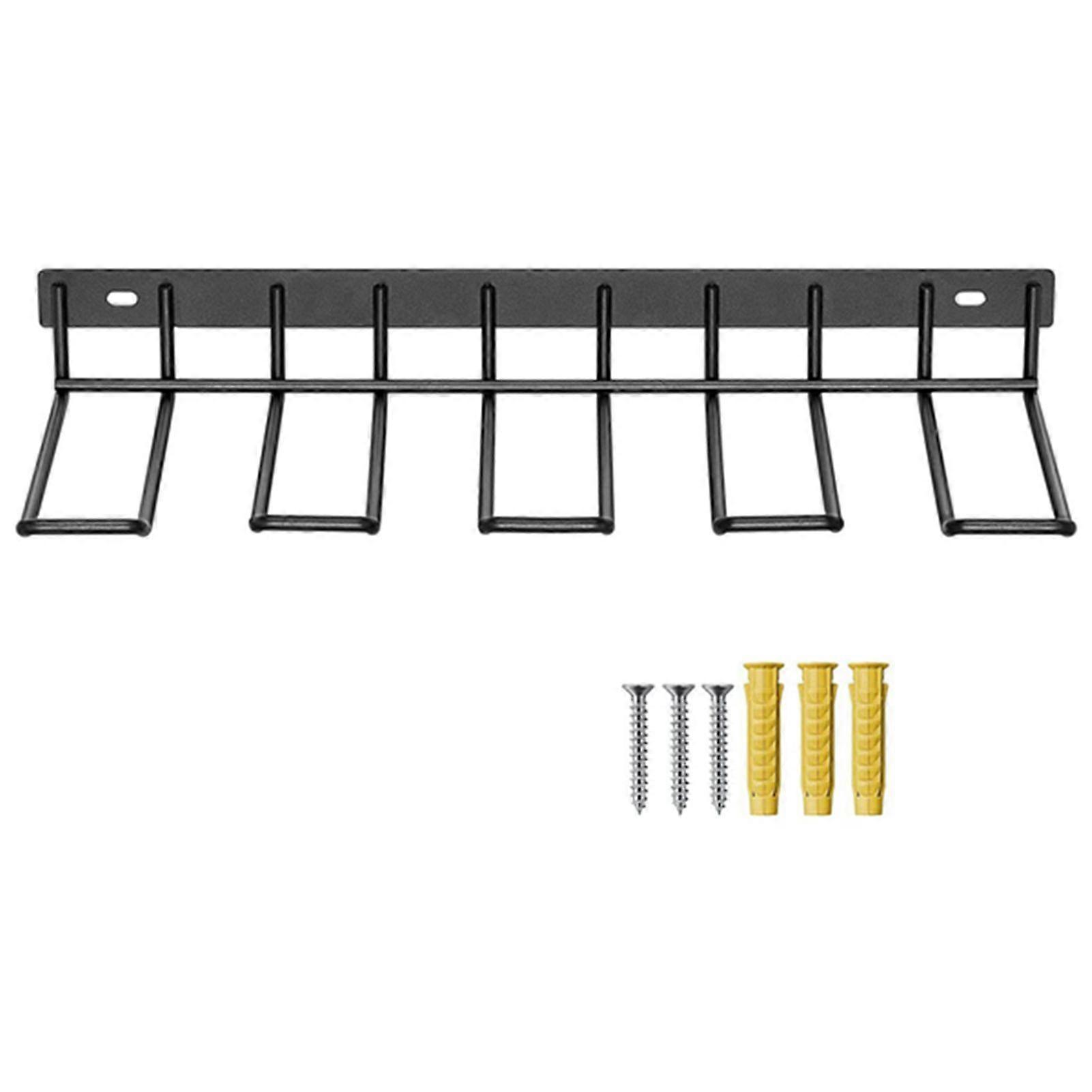 4 Slot Tool Shelf Tool Organizer Power Tool Storage Organizer Rack Wall Mount Tool Holder for Cordless Drill and Power Tools Storage Garage Storage Or