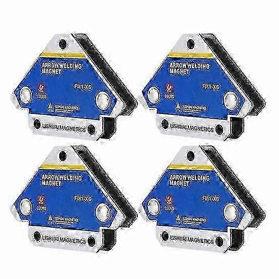 4Pcs FM1-XS Welding Locator Arrow Shape Tools with Wide Use Soldering Magnet Hol at 45/90/135 Degrees