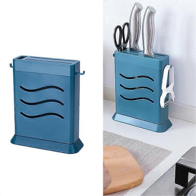 Kitchen Multifunctional Three-Hole Invisible Holder Hollow Drain Kitchenware Storage Rack