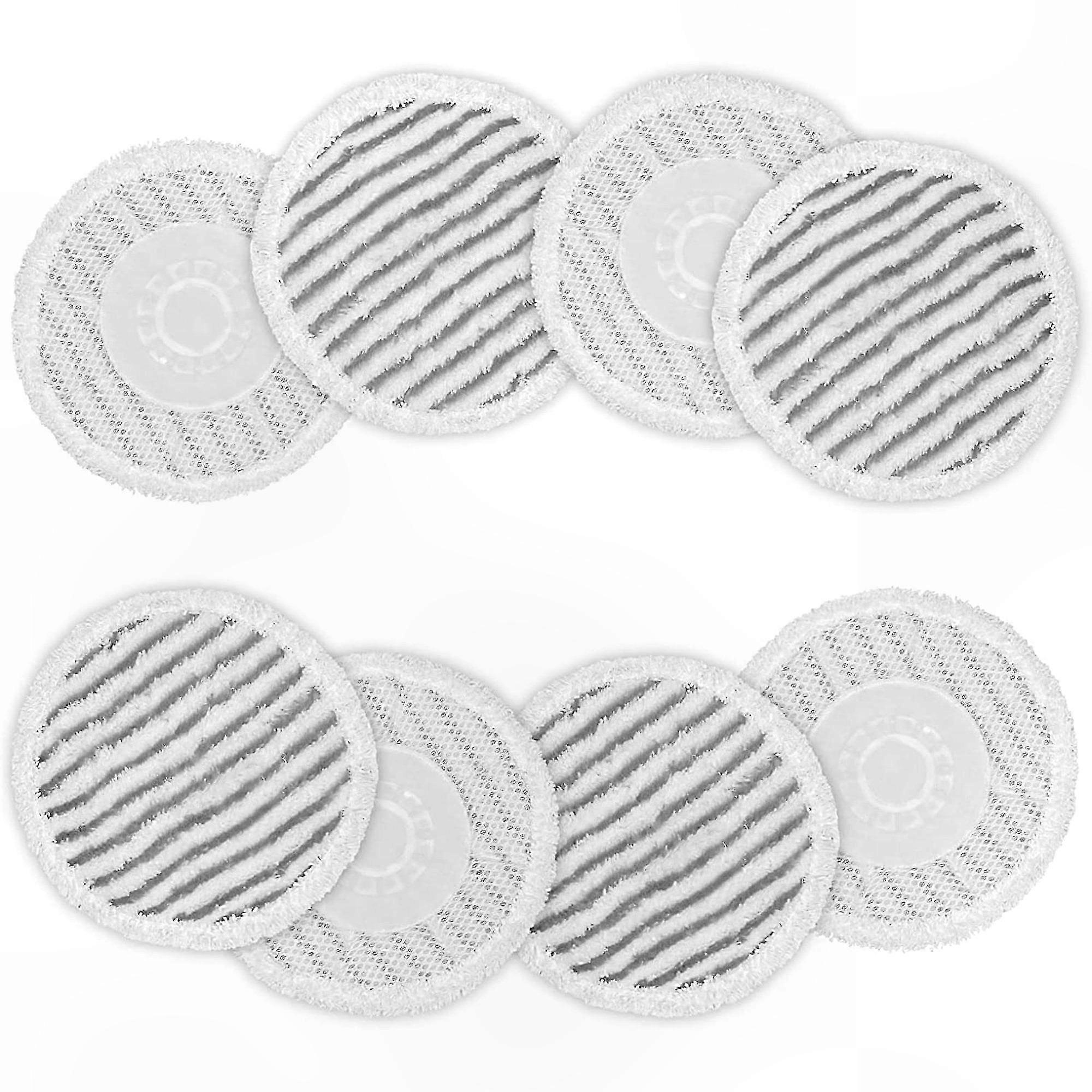 Microfiber Steam Mop Pads, 8-Pack Washable Cleaning Pads for Steam Mops