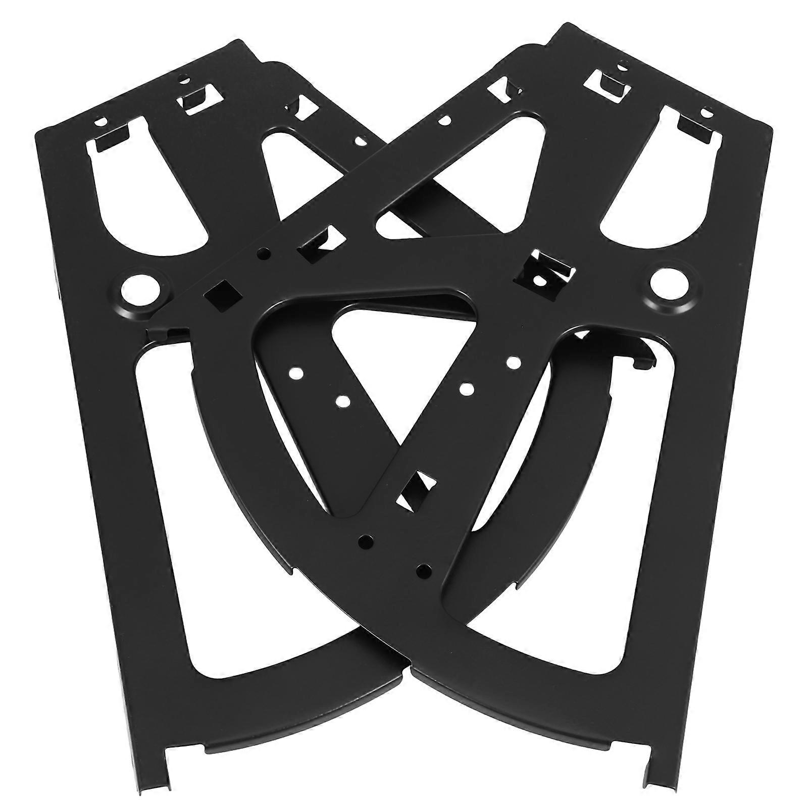 HeavyDuty Iron Shoe Cabinet Hinges with Smooth Operation and Concealed Design for Home Use Black Single Layer