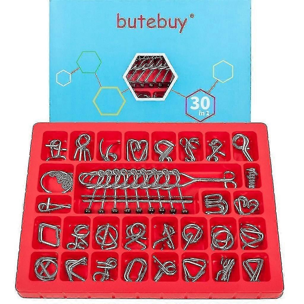 Brain teaser magic wire loop jigsaw puzzle toy