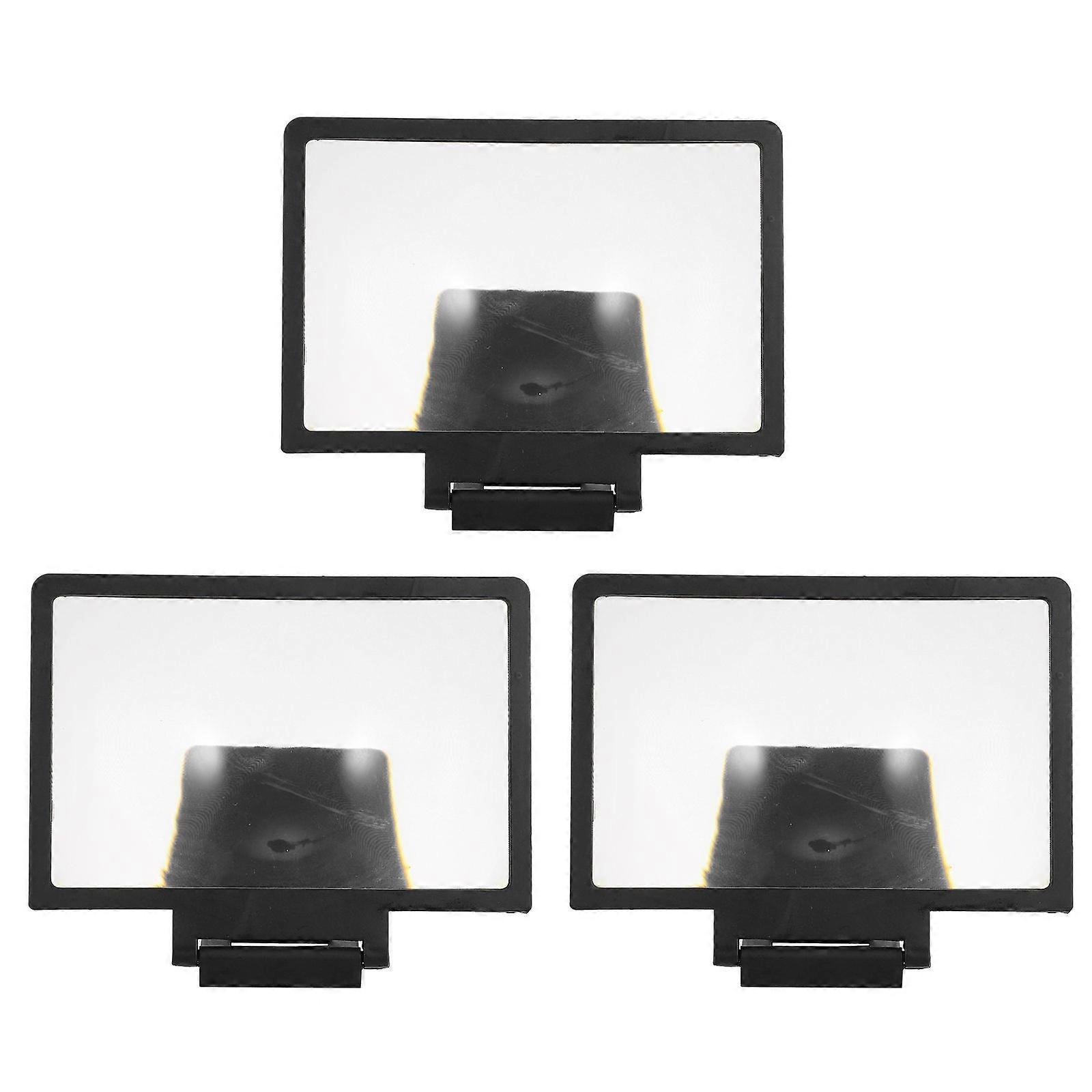 3 PCS Cellphone Screen Magnifier Practical Anti-radiation Phone Screen Enlarger