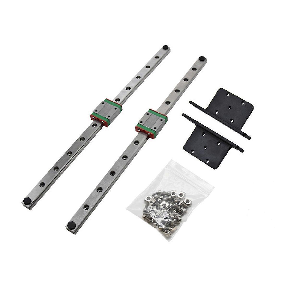For Creativity Ender3 Pro Y- Dual Rail Upgrade Kit DIY Hot End Wire Slide for 3D Printer Accessories
