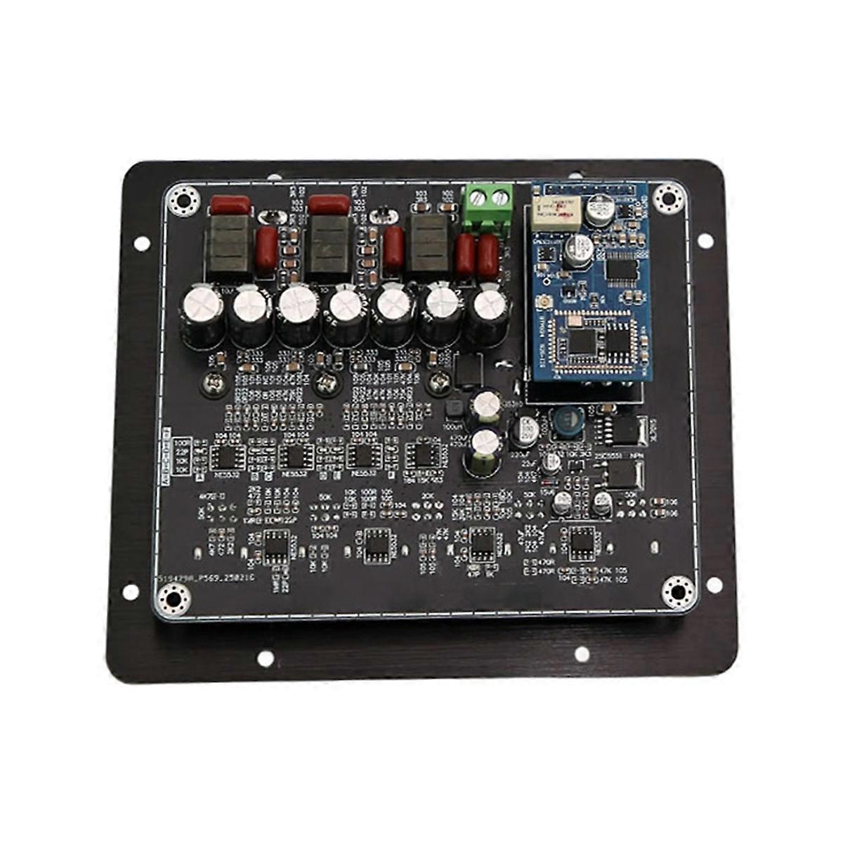 TPA3221 Active Speaker Amplifier Board HiFi 2.1 Channel High Power QCC3084 Bluetooth 5.4 100Wx2+200W Amplificador