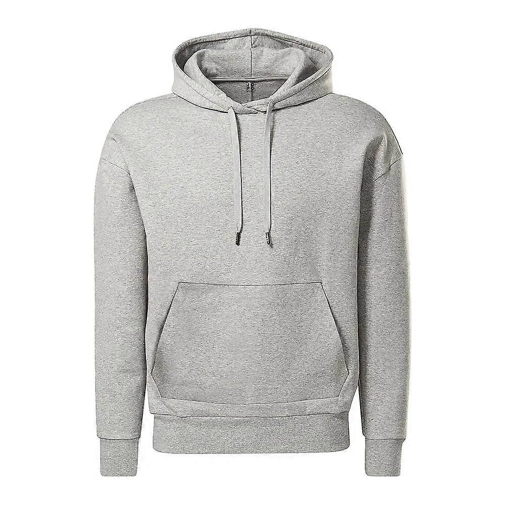 X.O By Promodoro Herren Plain Heather Kapuzenpullover