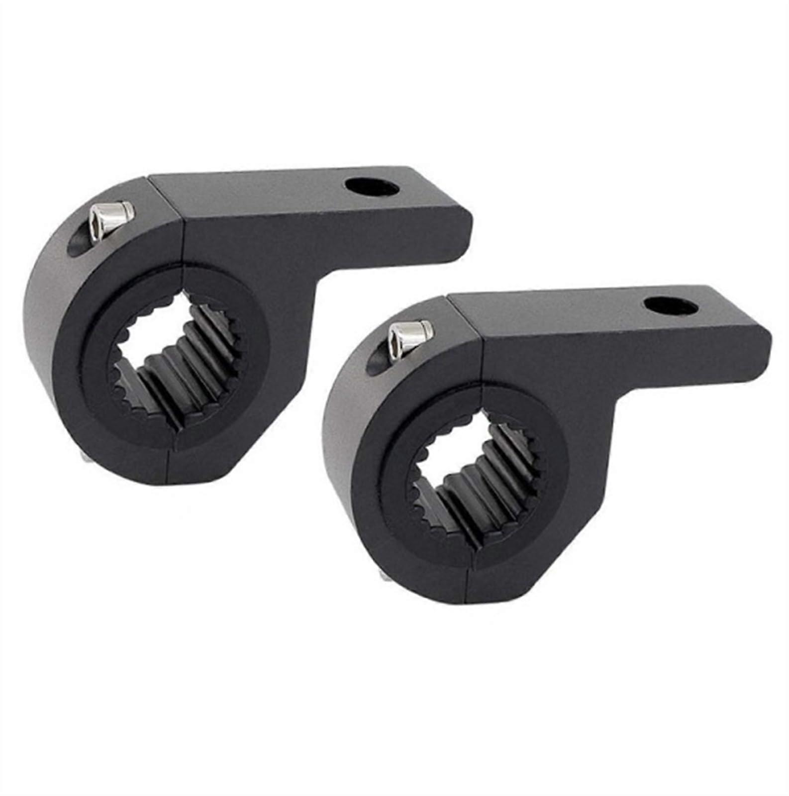 Motorcycle Mounting Bracket Universal Clamp For Fog Lights 25-32mm Horizontal Bull Bar 1/2/4pcs A