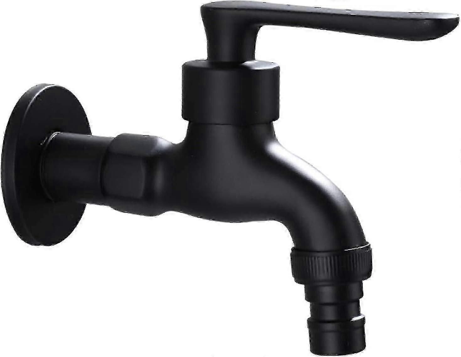 2025 Outdoor Garden Tap Vintage Tap for Cold Water with Single Control Interface (1/2" Outlets - 1/2" Inlet) 1 Converter (3/4"), Suitable for Garden,
