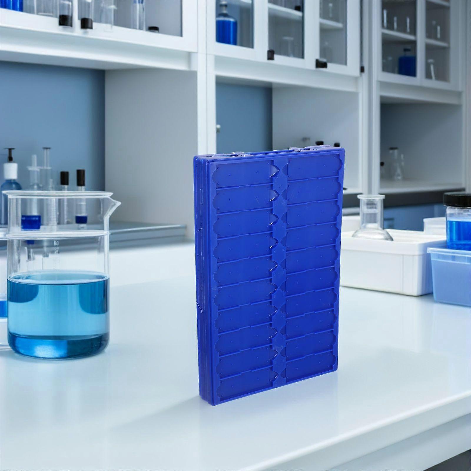 4pcs Microscope Slide Tray: Laboratory Microscope Slide Drying Rack - Microslides Holder For Efficient Sample Drying - For Microbiology And Cell Obser