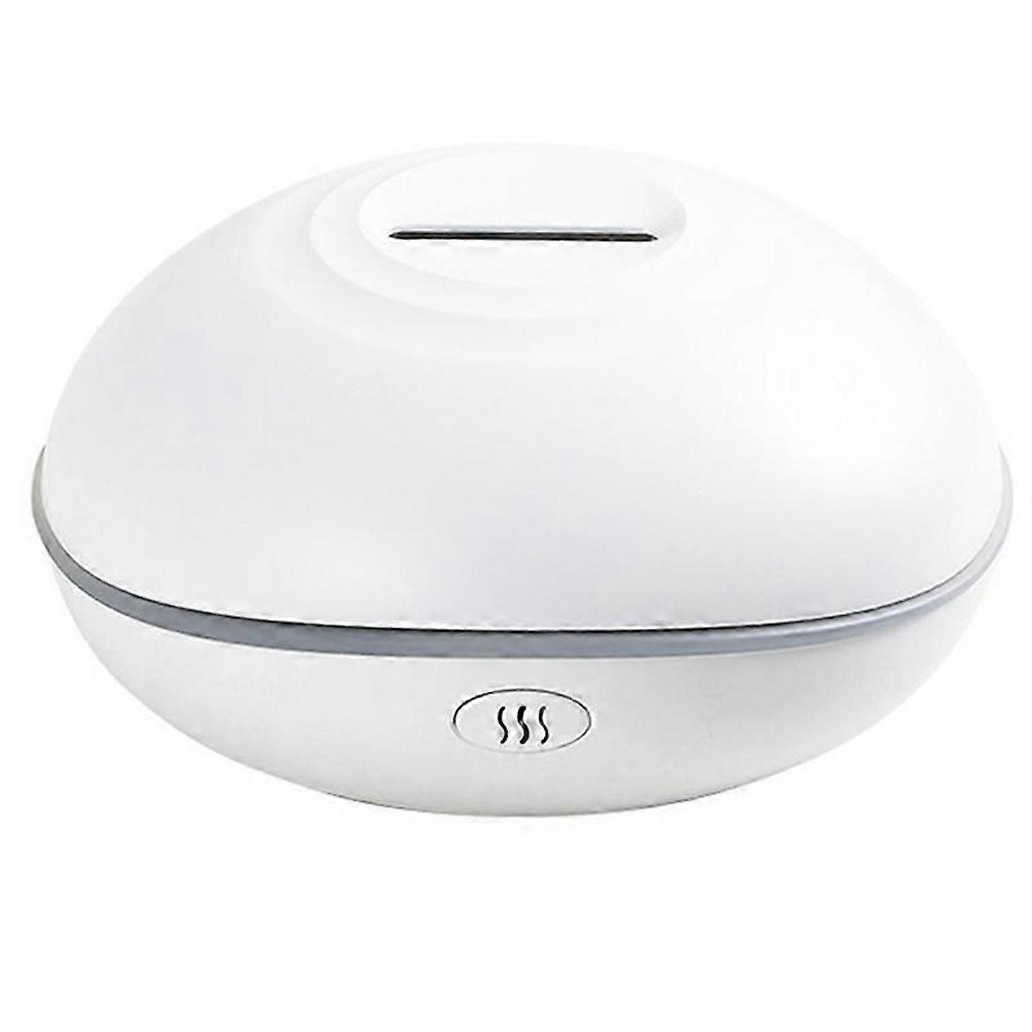 3D Simulation Flame Humidifier Can Add Aromatherapy USB Plug-in White