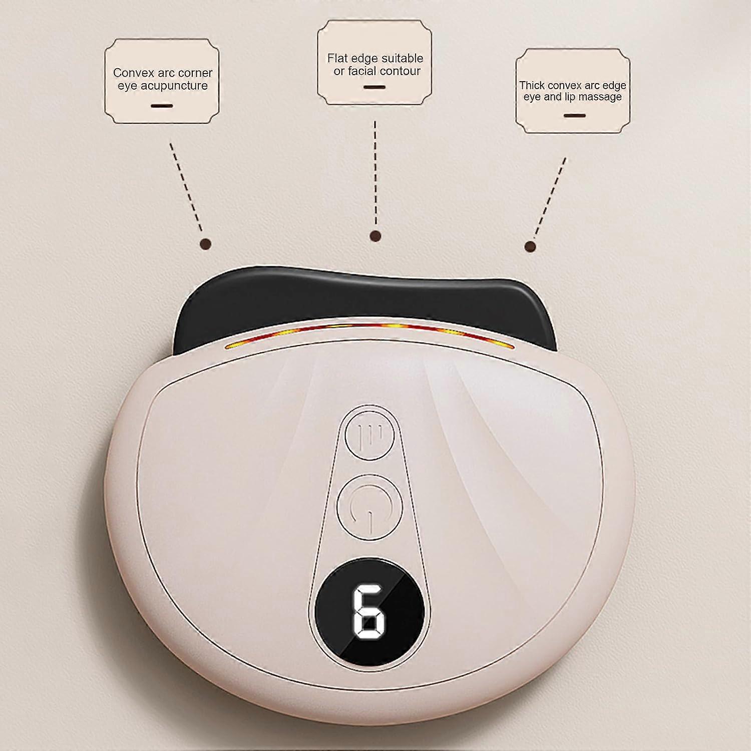 Face Scraper Tool Thermal Facial Massager Scraper Electric Skin Care Device For Absorption