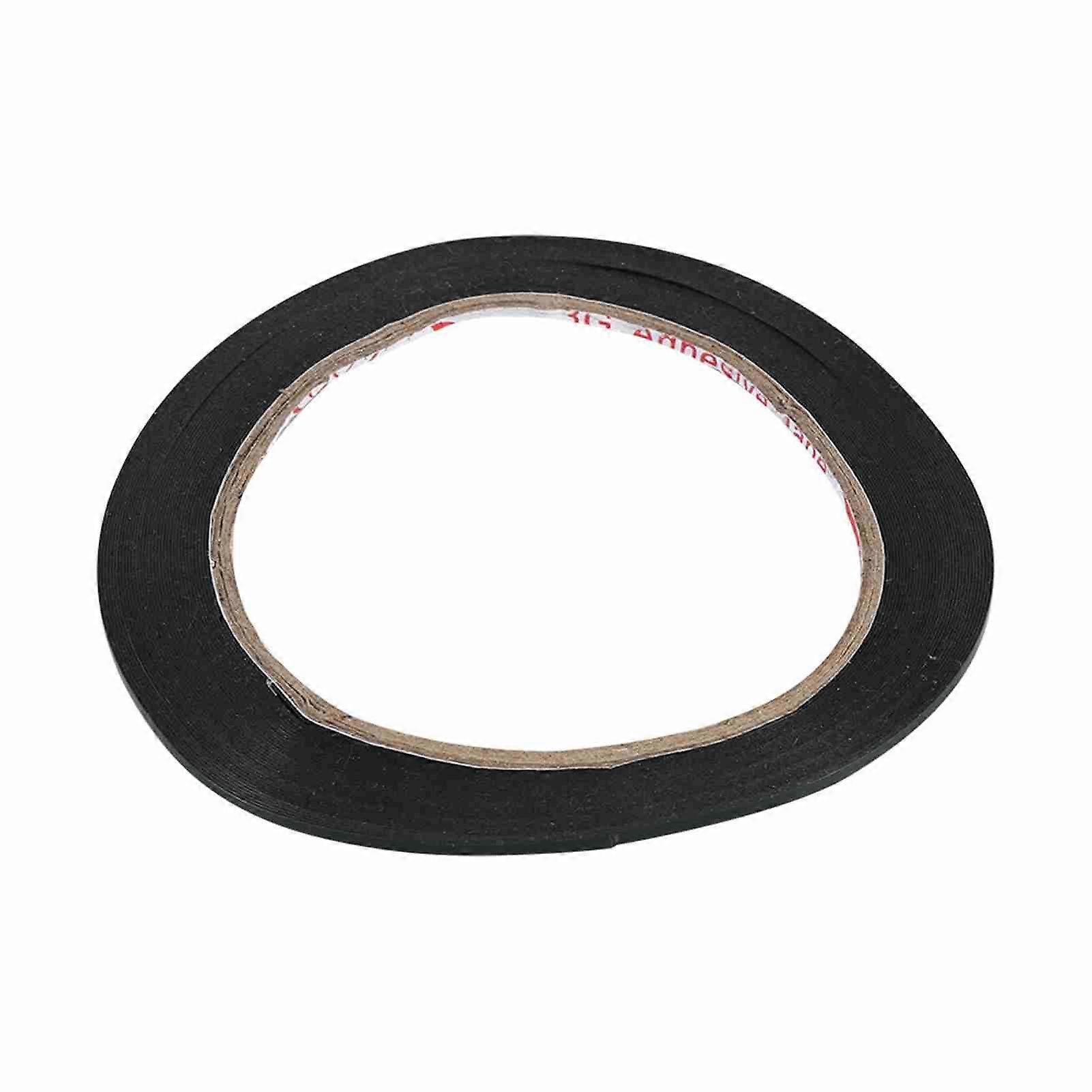 10M Length 2mm Width Black Super Strong Sticky Double Sided Self Adhesive Foam Tape Roll New