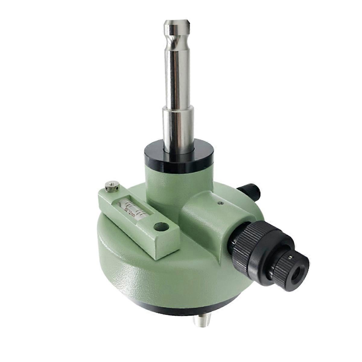 Three-Jaw Tribrach Adapter with Optical Plummet Level Bubble Prism for Total Station GPS Surveying A